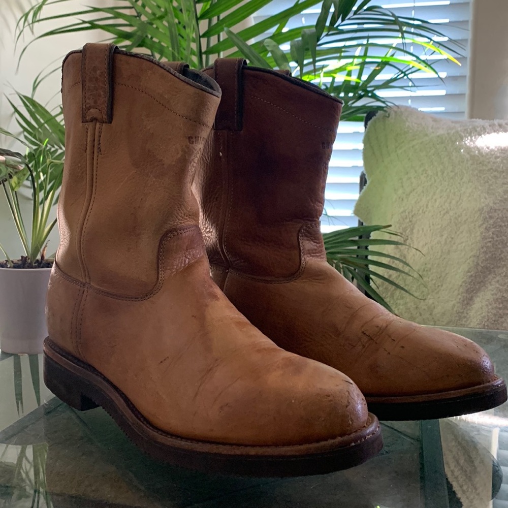 CHIPPEWA PULL ON Work BOOTS